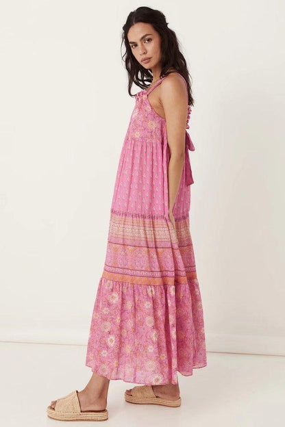 Pauline Laurent® | Robe maxi plissée
