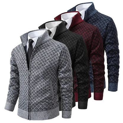 Emanuel™ | Cardigan Zippé à Motifs