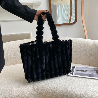Sac fourre-tout en peluche