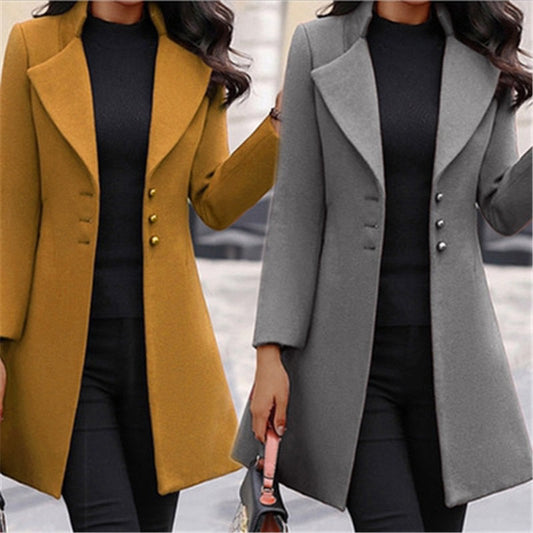 Veste classique décontractée zippée intégrale