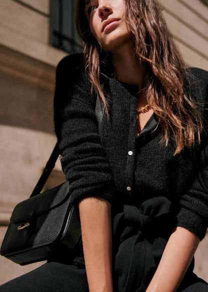 Cardigan en maille héritage confortable