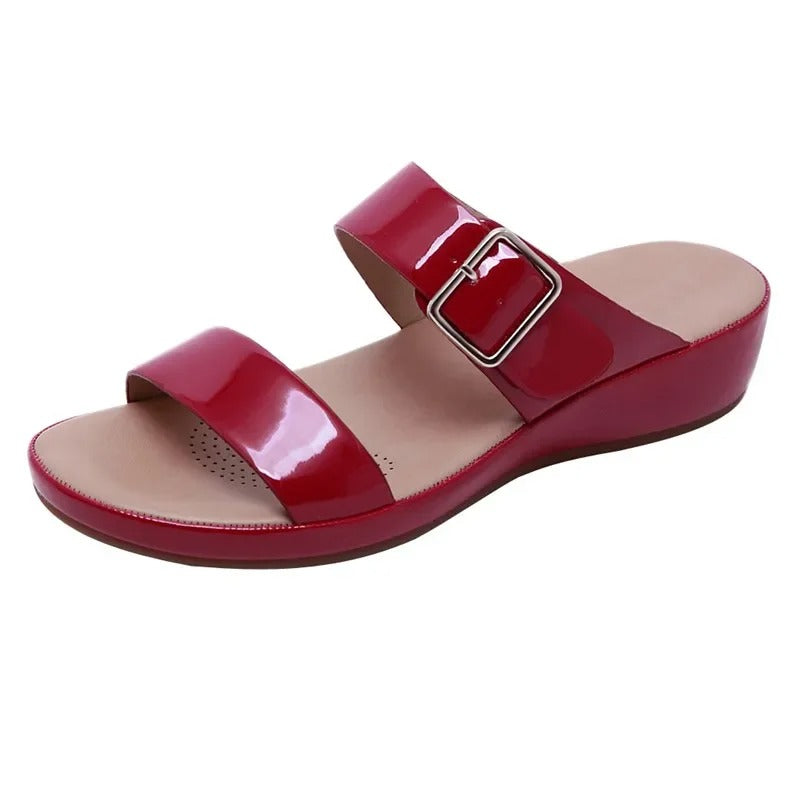 Alice Leroy® | Les Mules Vernies Confort Chic