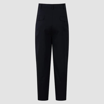 Pantalon large à plis chic et décontracté