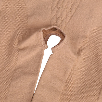 Dhalia - Knielengte Full Body Shaper Met Afneembare Schouderbandjes