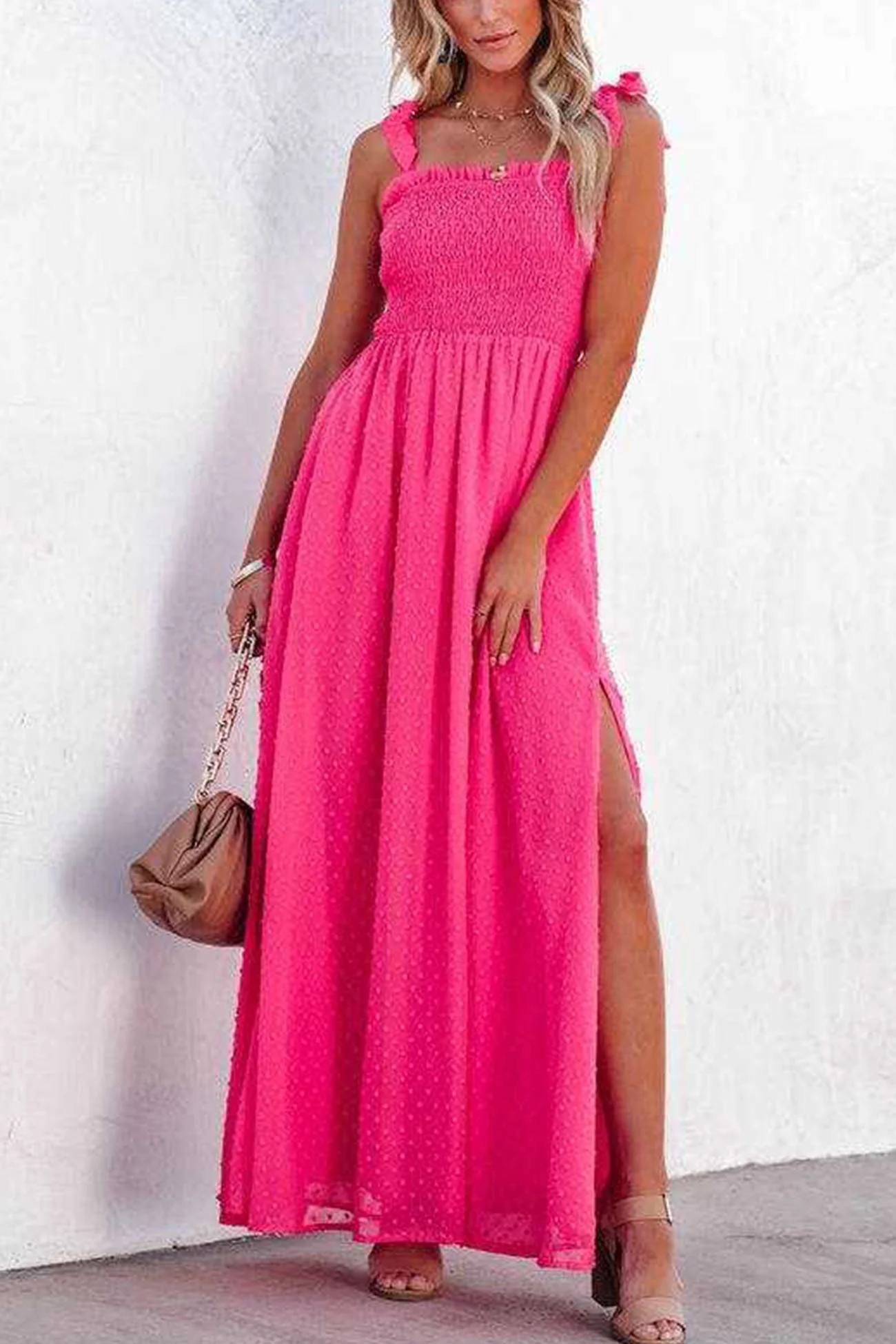 Robe sans bretelles