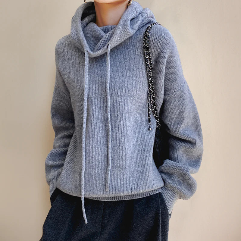 Agathe™ | Pull à Capuche Oversize En Laine