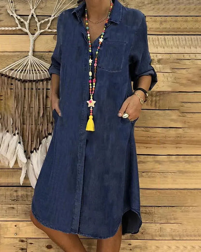 Robe d'été élégante pour femme | Tissu léger, silhouette fluide, décontractée