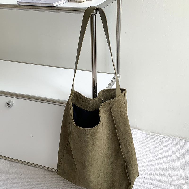 Sac fourre-tout en suédine