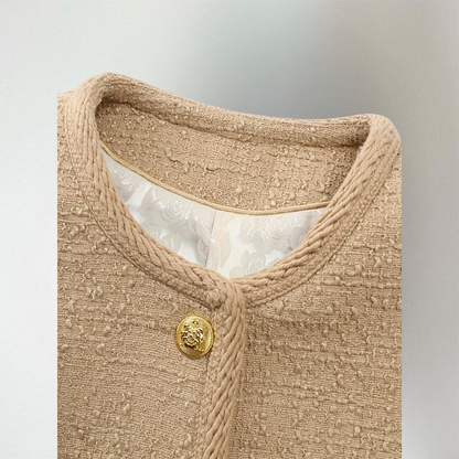 Cardigan tricoté chic léger pour superposition