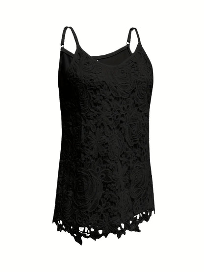 Top Juniana En Dentelle Sans Manches