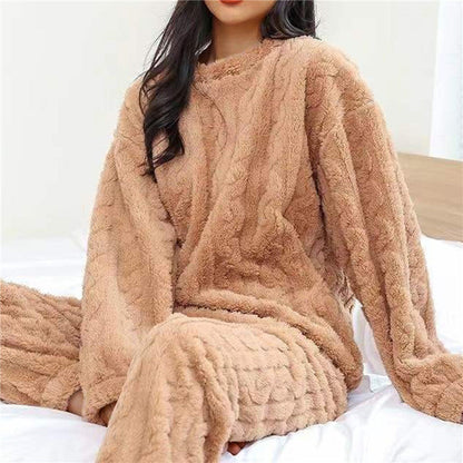 Pyjama en polaire douillette pour femmes