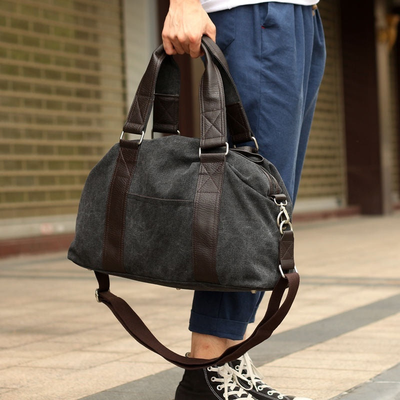 Sac de voyage rétro homme