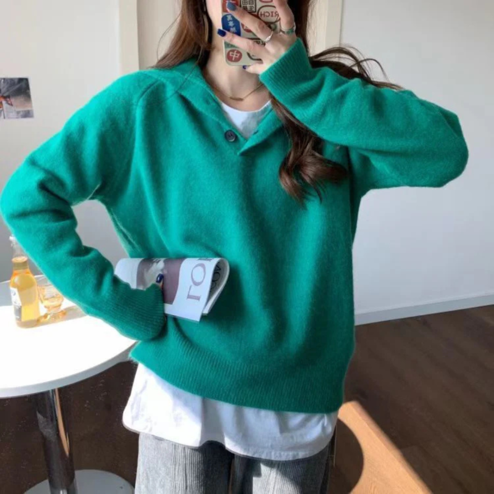 Pull en maille douillet pour femmes
