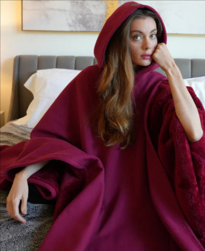 Chandail à Capuche Surdimensionné et Couverture Confortable pour un Confort Ultime