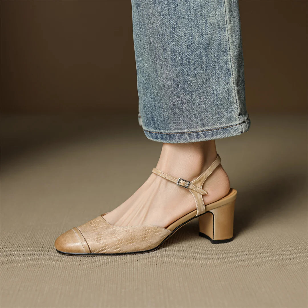 Sandales de luxe confort classique toute la journée