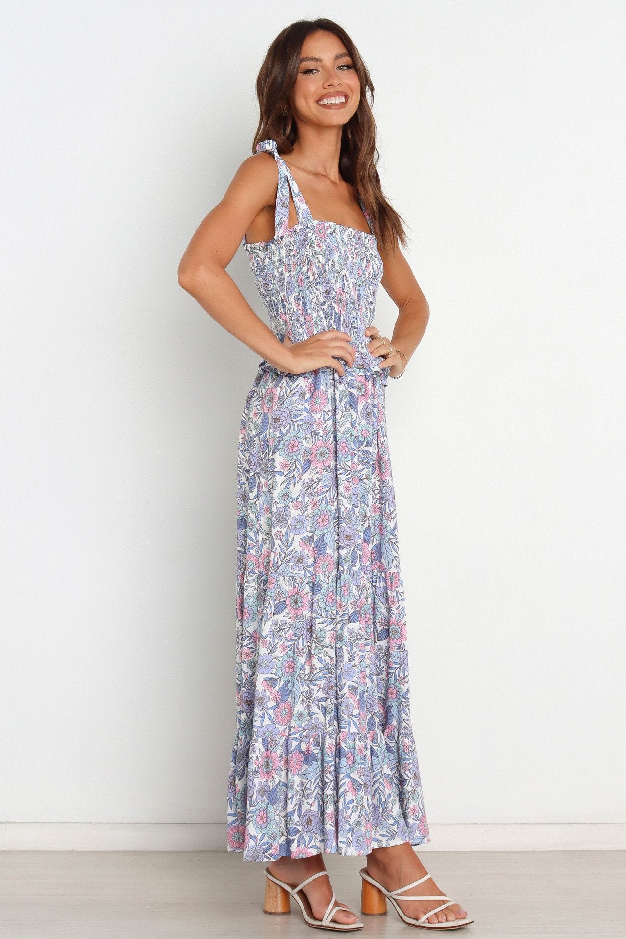 Pauline Laurent® | Robe maxi imprimée