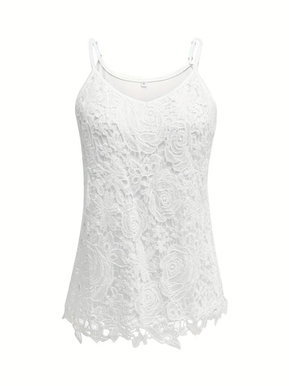 Top Juniana En Dentelle Sans Manches