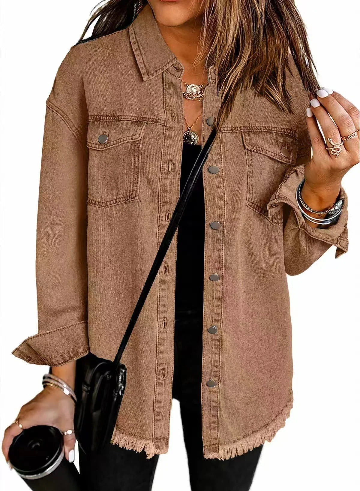 Veste en jean classique
