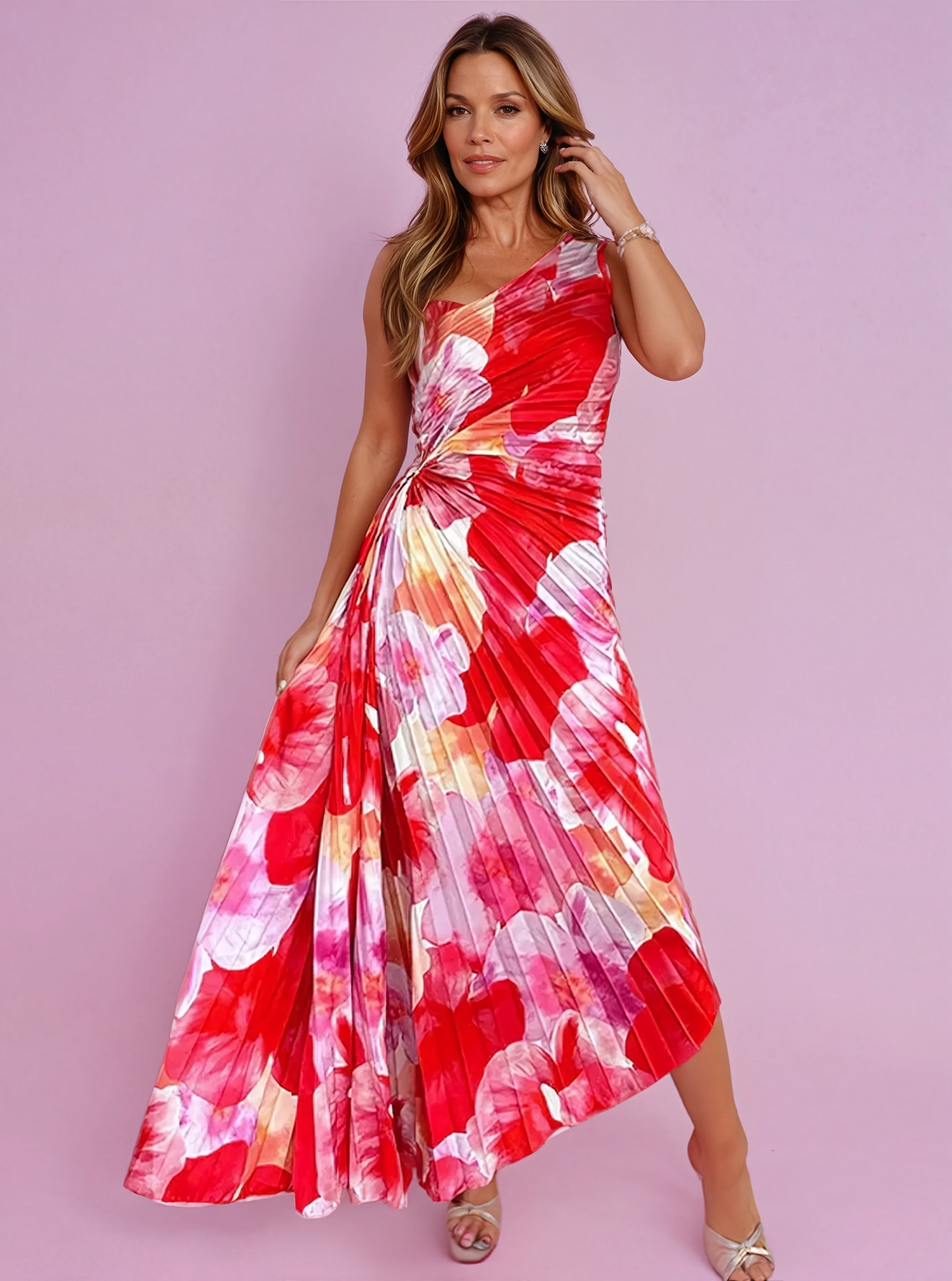 Pauline Laurent® | Robe d'été plissée