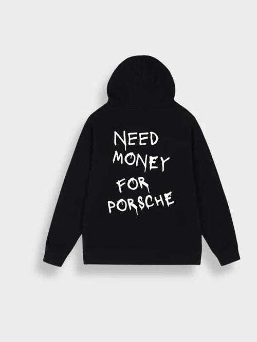 Sweat à capuche décontracté confortable avec design graphique ludique