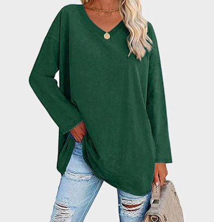Pull en maille à manches longues élégant pour un style quotidien chic