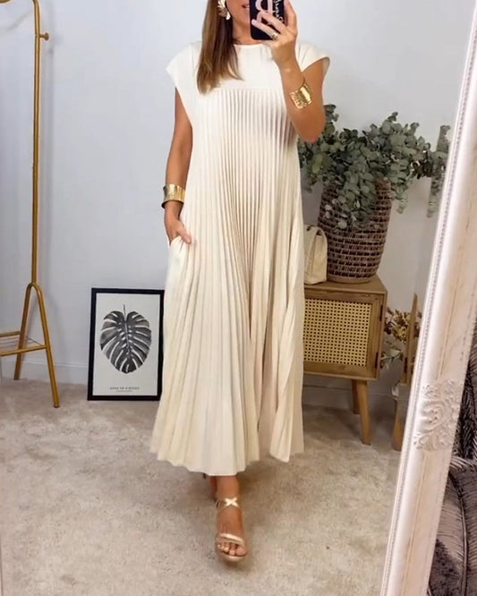 Valérie™ | Robe Plissée Élégante