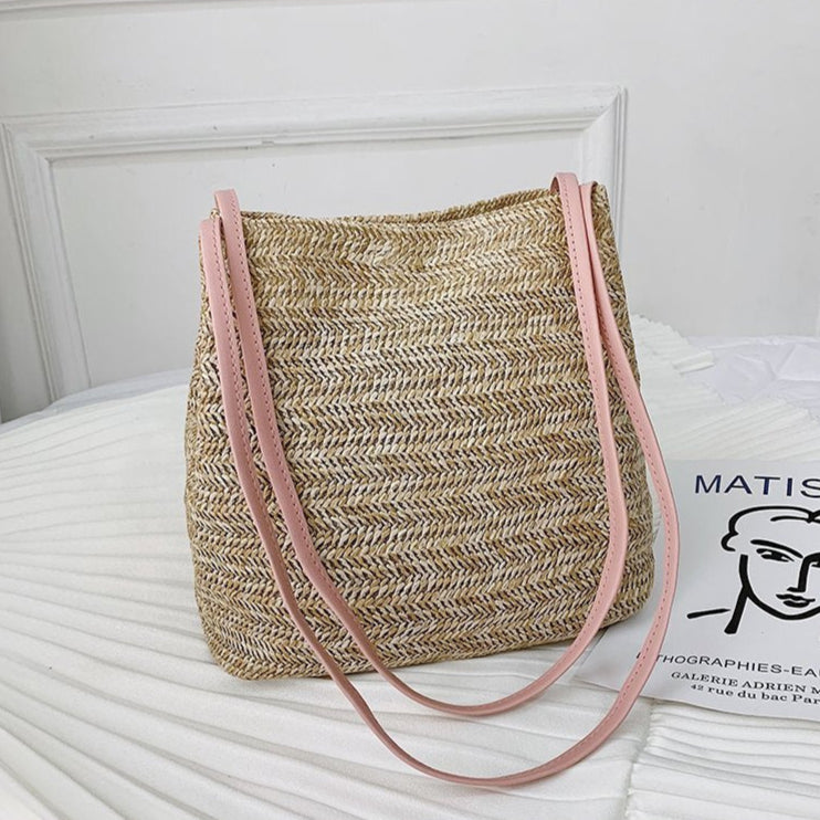 Sac seau en fibre naturelle