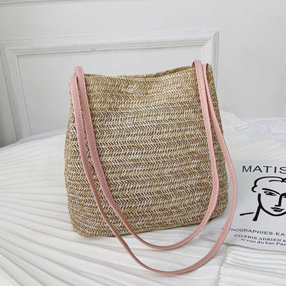 Sac seau en fibre naturelle