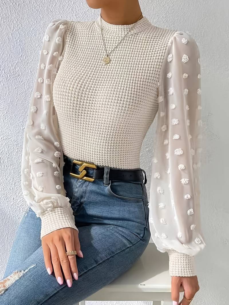 Océane Dubois® | chemisier au crochet pour femmes - Élégant et raffiné