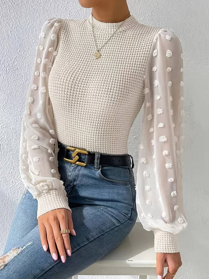 Océane Dubois® | chemisier au crochet pour femmes - Élégant et raffiné