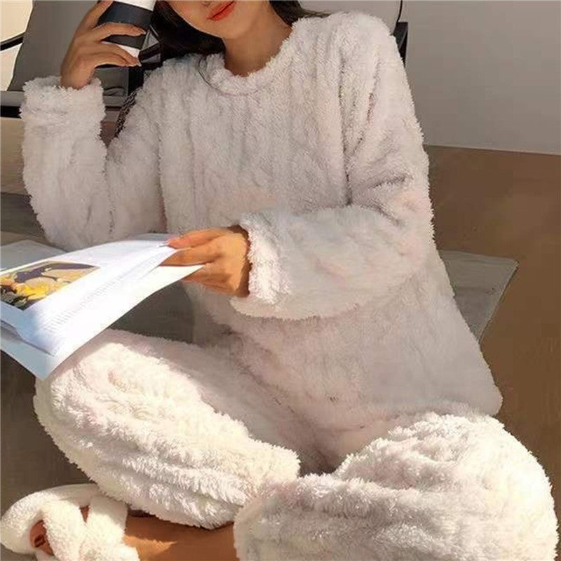 Pyjama en polaire douillette pour femmes