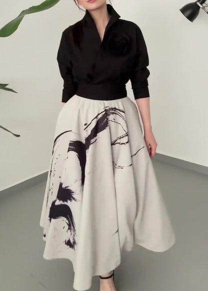 Black Floral