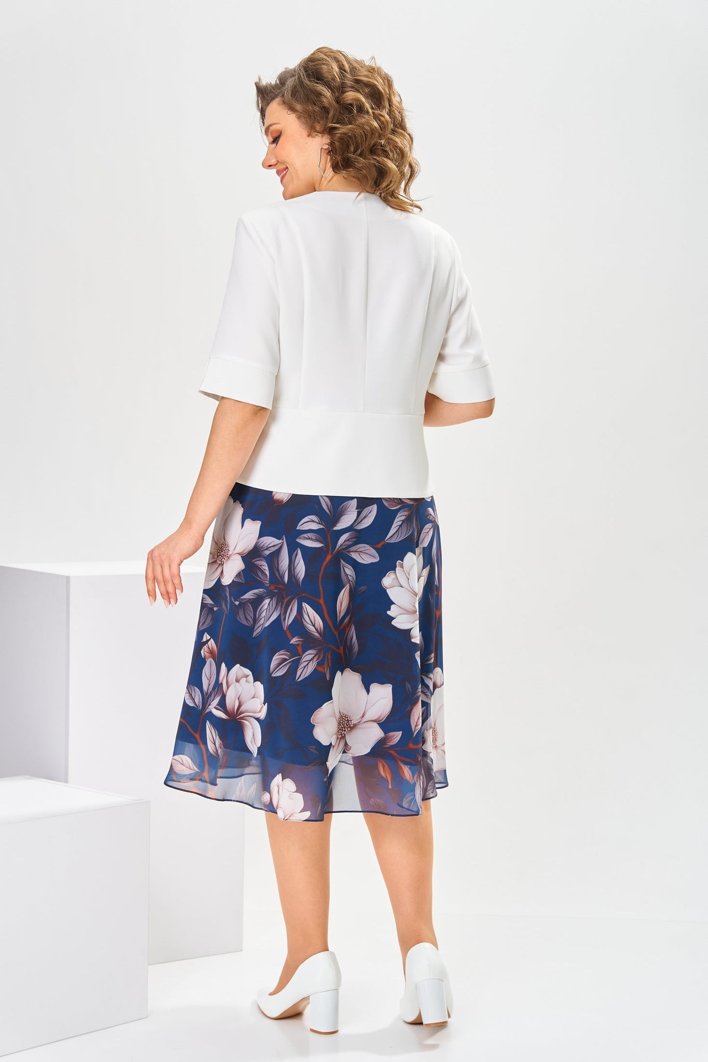 Adelisa™ - Robe en Coton et Soie de Haute Qualité pour une Élégance Naturelle