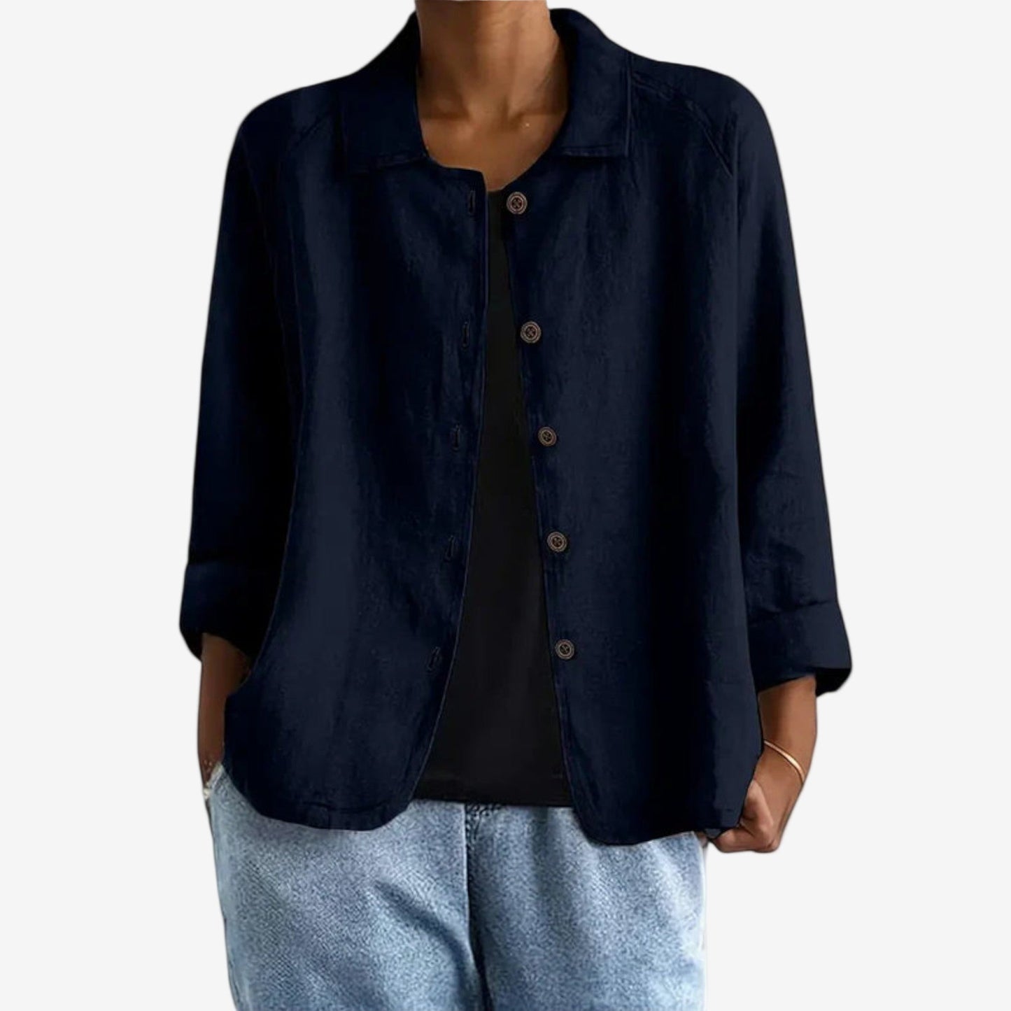 Miré™ Veste en Lin Mélangé