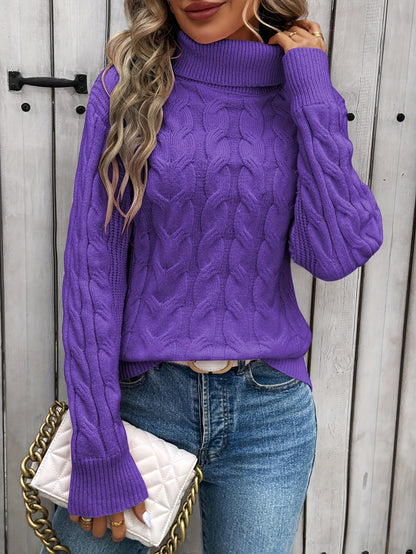 Anna™ | Pull Tricot Col Rond Élégant