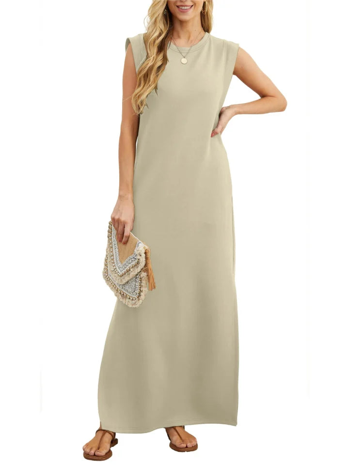 robe ample et décontractée sans plis