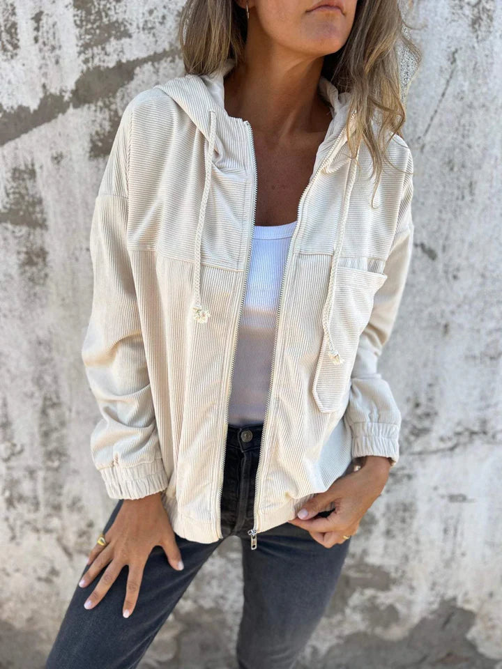 Andria™ | Veste Décontractée en Velours Côtelé
