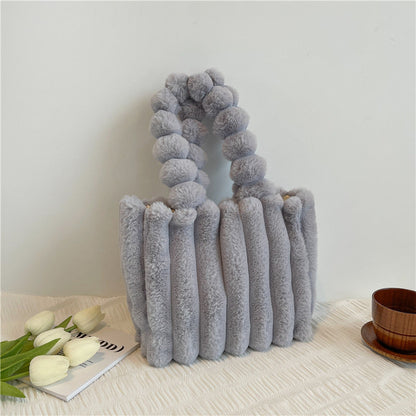 Sac fourre-tout en peluche
