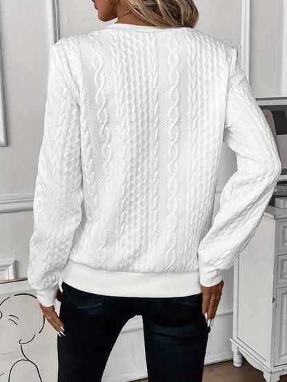 Clio™ | Pull Zippé Élégant et Confortable