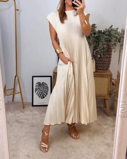 Valérie™ | Robe Plissée Élégante
