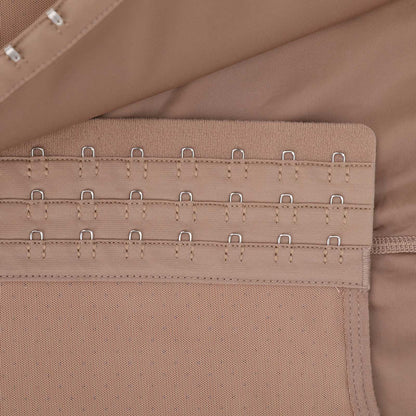 Felicia Short Powernet® - Ademende Latex Body met Open Borst, Buikcontrole en Stevige Compressie Shapewear.