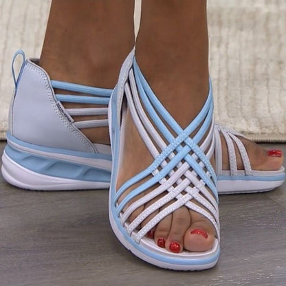 Zelina™ - Sandales Premium Légères avec Semelle Amortissante et Soutien Orthopédique
