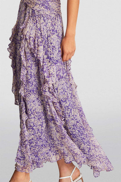 Pauline Laurent® | robe plissée à volants Florencia