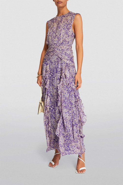 Pauline Laurent® | robe plissée à volants Florencia