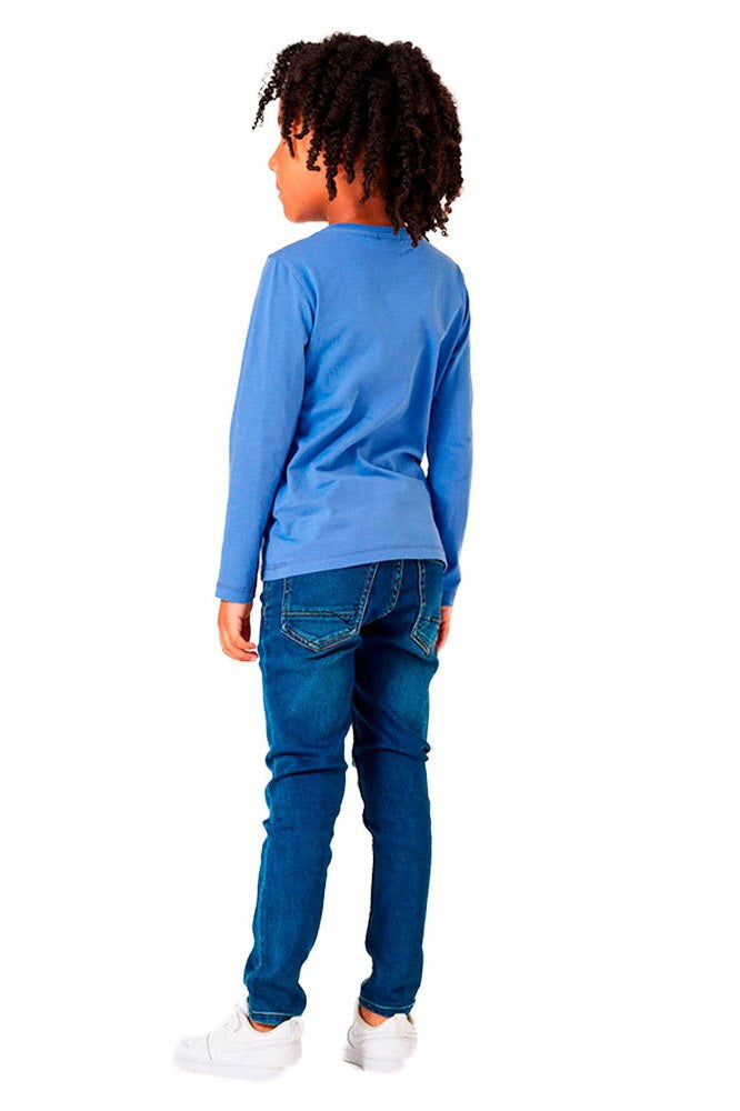 T-shirt Lucien Bleu