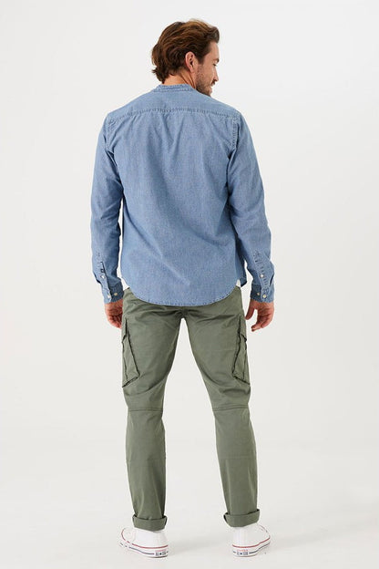 Chemise Lewis Bleue