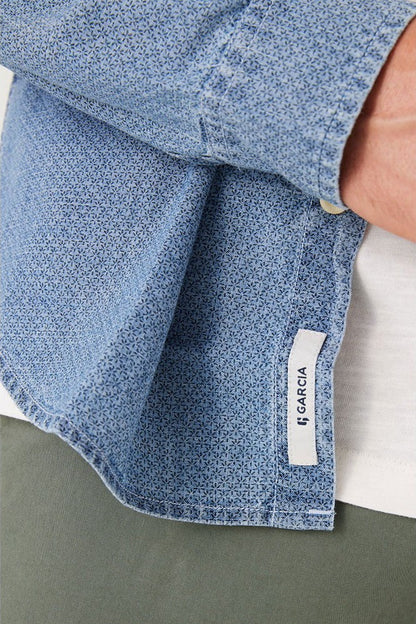 Chemise Lewis Bleue