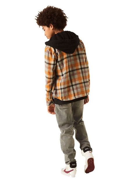 Chemise à Capuche Mathieu Orange