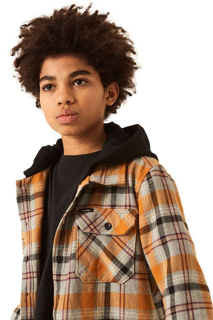 Chemise à Capuche Mathieu Orange