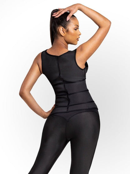 Grace - Waist Trainer - Anti zij en Rugvet - 7 Stalen Baleinen